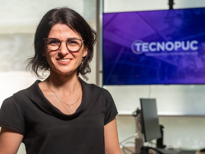 Flávia Fiorin, diretora do Tecnopuc<br />Foto: GIORDANO TOLDO/TECNOPUC/DIVULGAÇÃO/JC
