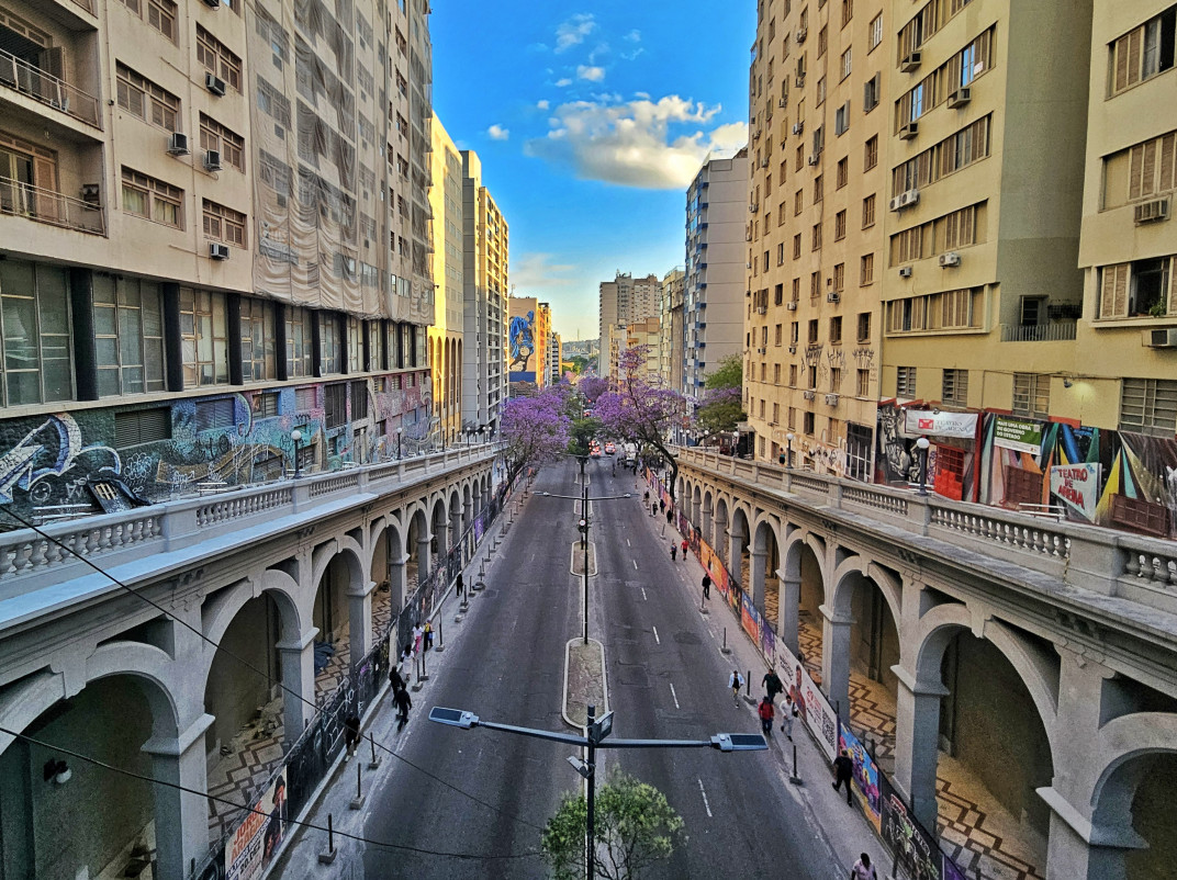 O melhor ângulo do Viaduto da Borges