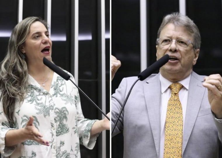 Fernanda Melchionna e Bibo Nunes têm opiniões contrárias sobre o tema