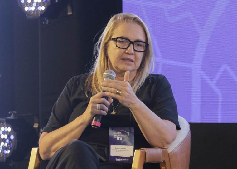 Diretora-geral Sesi-RS, Senai-RS e IEL-RS, Susana Kakuta
Mapa Econômico Porto Alegre - FIERGS