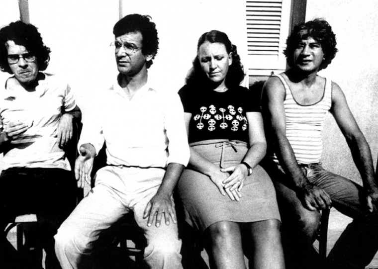 Rafael (esq), Elmar Bones, Rosvita Saueressig e Osmar Trindade foram presos