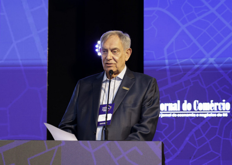 Presidente da Fiergs, Claudio Bier participou do evento do Mapa Econômico do RS em Porto Alegre nesta quinta-feira
