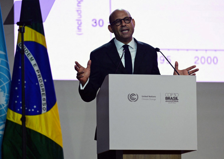 Para Simon Stiell, desastres climáticos reduzem o PIB em dois dígitos