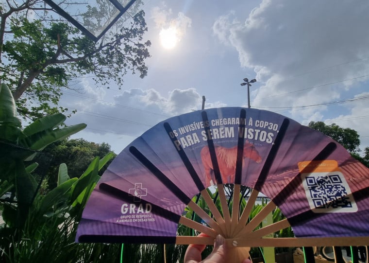 Slogan da campanha e 'Os invisíveis chegaram à COP30 para serem vistos'