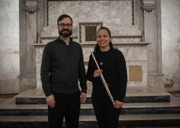 Angélica Molina e Daniel Benitz realizam recital na Casa da Música, no domingo