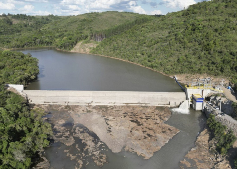 Usina começou a ser construída em setembro de 2023, no rio Ituim