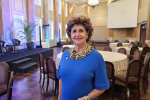 Suzana Vellinho Englert, que preside a Associação Comercial de Porto Alegre (ACPA), reflete sobre a função histórica do prédio do Centro para os empreendedores gaúchos