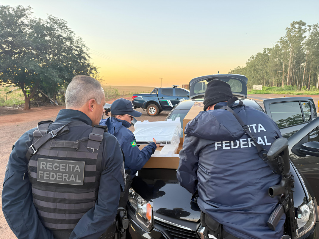 A&ccedil;&otilde;es aduaneiras da Receita Federal do Brasil (RFB) nos &uacute;ltimos anos tem evidenciado o papel estrat&eacute;gico da Aduana para a seguran&ccedil;a nacional | MATHEUS AZEVEDO/DIVULGA&Ccedil;&Atilde;O/JC