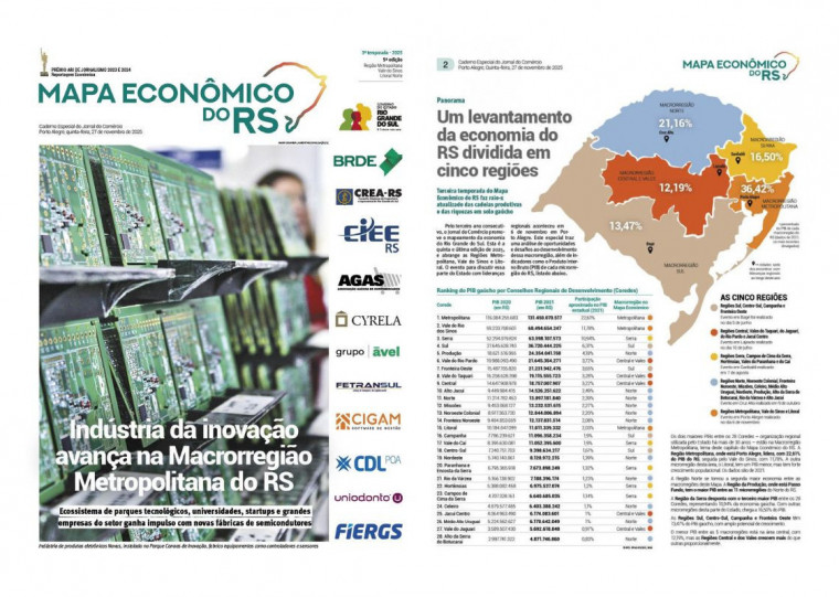 Quinta e última edição de 2025 aborda a Macrorregião Metropolitana do Estado