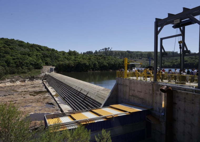 Usina Saltinho fica situada no rio Ituim, entre Ipê e Muitos Capões