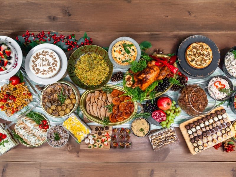 O cardápio de Natal do Machry tem diversas opções<br />Foto: Machry/Divulgação/JC