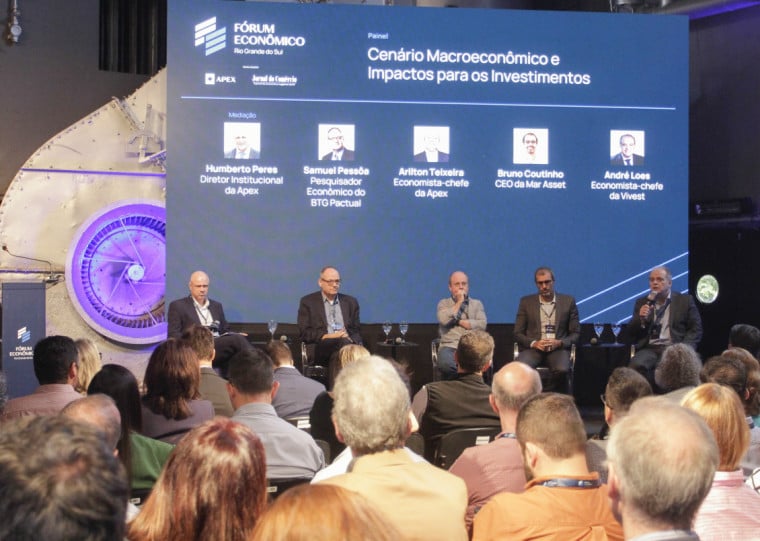 Um dos painéis mais concorridos do evento debateu cenário macroeconômico e impactos para os investimentos