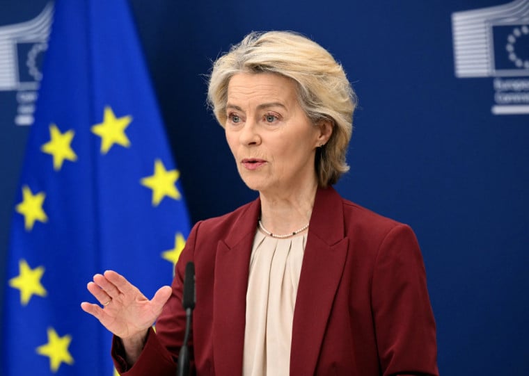 Medida anunciada por Ursula é vista como ilegal por equipe de Putin