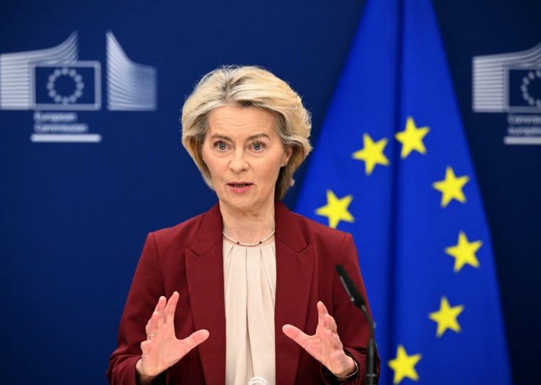 Informação partiu da presidente da Comissão Europeia, Ursula von der Leyen