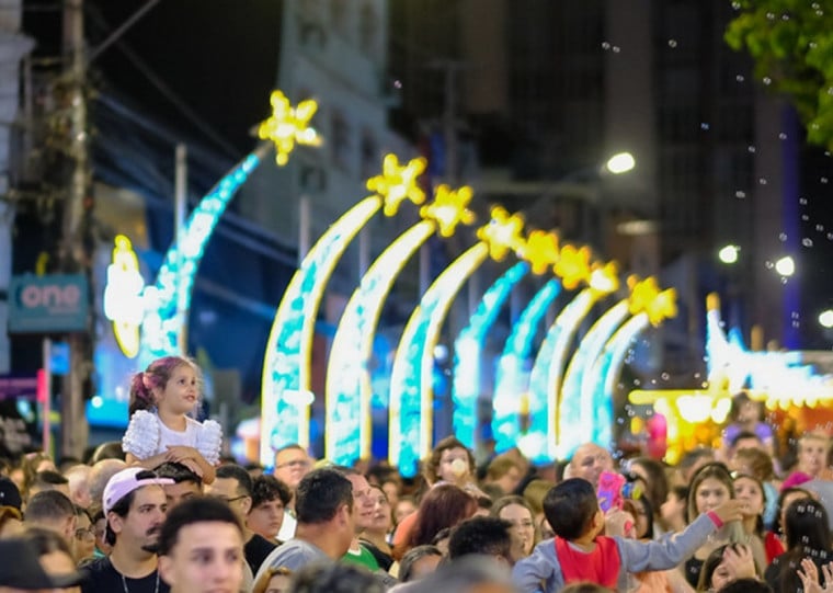 Público vai se concentrar na Praça do Imigrante para a abertura do período natalino
