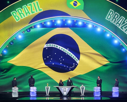 Brasil pega Marrocos, Haiti e Escócia na fase de grupos da Copa do Mundo