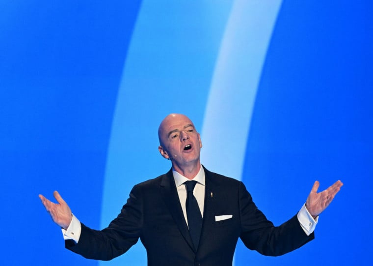 Infantino passou a custar à Fifa US$ 4,1 milhões (R$ 22 milhões) em 2023.