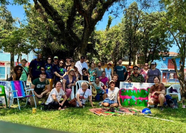 O projeto combina educação ambiental, mobilização comunitária, ação climática e requalificação urbana