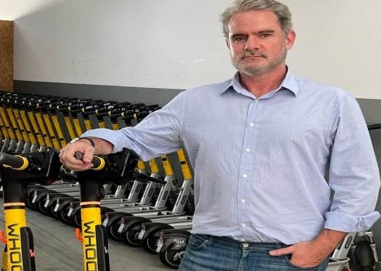 Cadu Souza, diretor de operações da Whoosh no Brasil