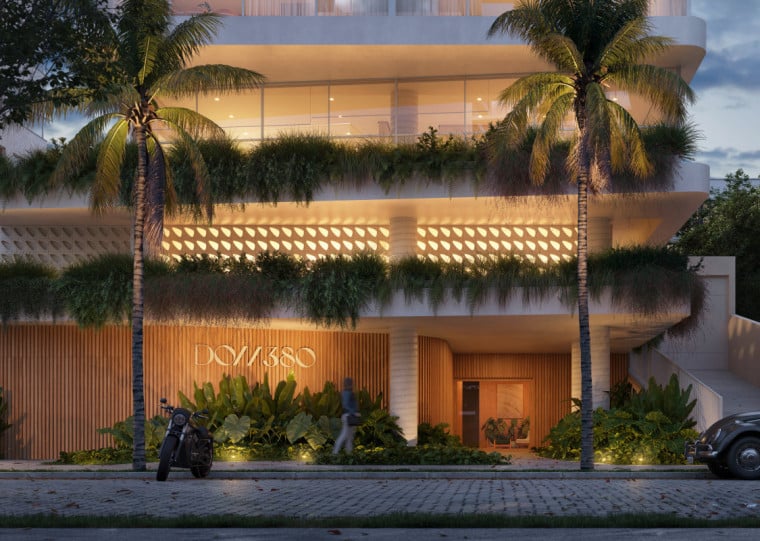Dom 380 é um empreendimento de alto padrão a três quadras do mar. A entrega está prevista para 2027