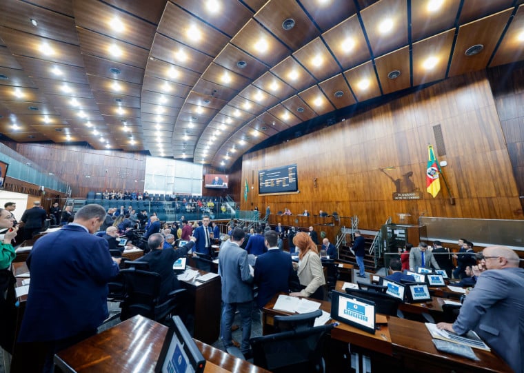 Parlamento gaúcho teve 35 sessões deliberativas neste ano