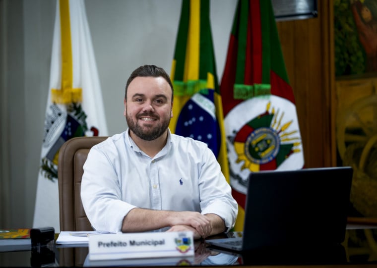 Prefeito de Jaguari, Igor Tambara