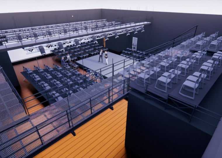 Maquete eletrônica mostra como deverá ficar o espaço