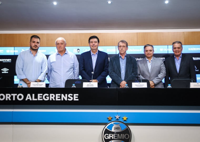 Nova gestão gremista prometeu uma equipe competitiva para 2026