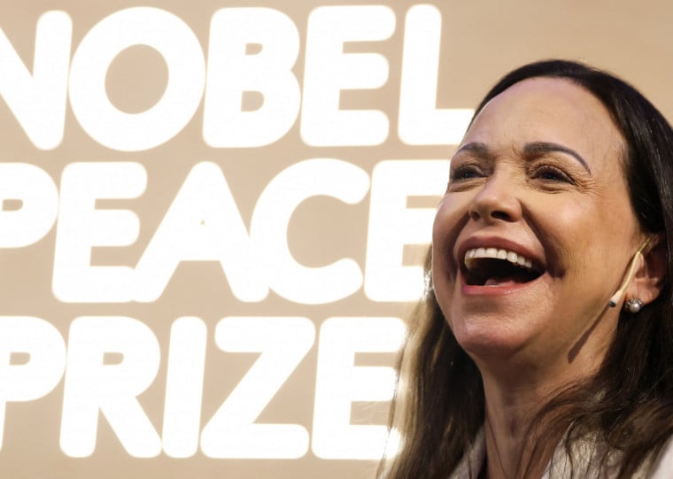 María Corina disse que "apesar do risco alto", ela tinha que estar em Oslo