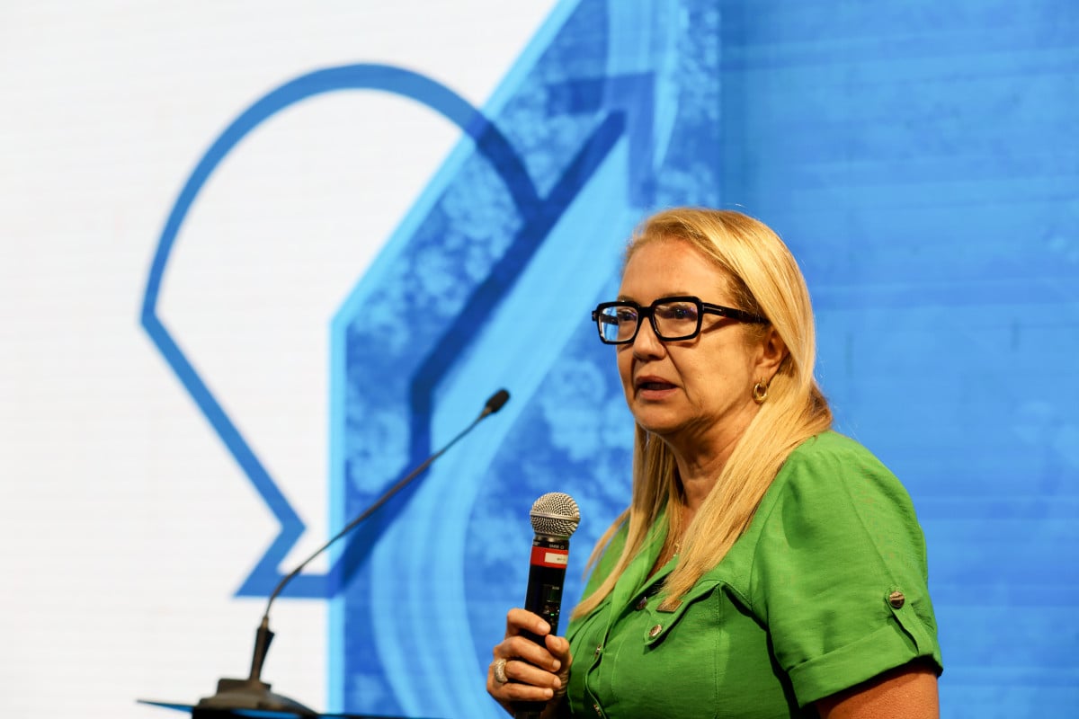 Em cada regi&atilde;o, Susana Kakuta destacou os investimentos realizados pelo Sistema FIERGS | Dudu Leal, FIERGS, Divulga&ccedil;&atilde;o