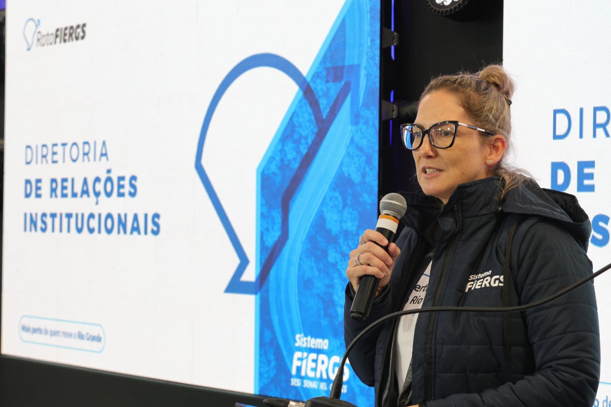 Diretora Ana Paula Werlang destaca a estrutura do Sistema FIERGS a servi&ccedil;o das ind&uacute;strias | Dudu Leal, FIERGS, Divulga&ccedil;&atilde;o