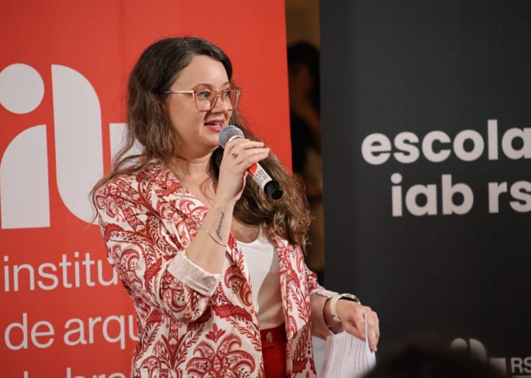 A presidência do IAB/RS será ocupada pela arquiteta e urbanista Jéssica Neves