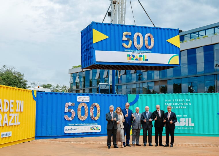 "Vamos bater recorde, mesmo com o mundo crescendo menos e com preços menores", disse Alckmin