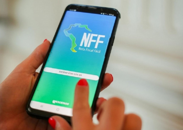 A emissão do cupom eletrônico pode ser realizada de forma gratuita no celular por meio do aplicativo Nota Fiscal Fácil (NFF) 