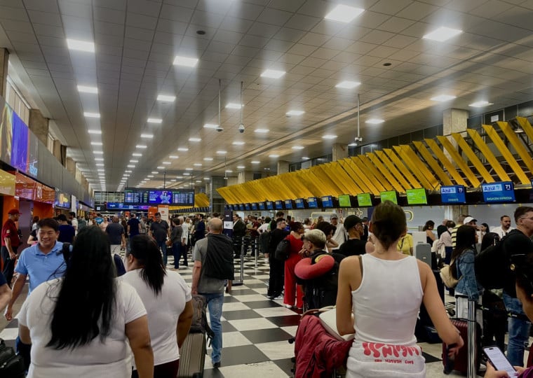 Congonhas é o sétimo aeroporto mais movimentado do mundo