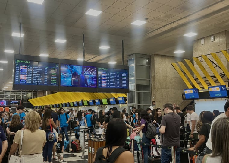 Congonhas e Guarulhos  tiveram as operações suspensas na quinta-feira (9) devido a uma pane elétrica