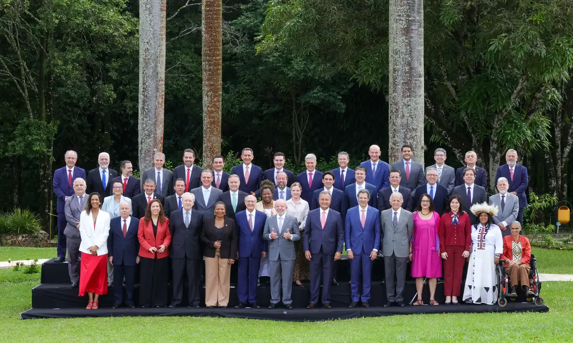 A reunião, que foi a última de 2025, aconteceu na residência oficial da Granja do Torto, em Brasília