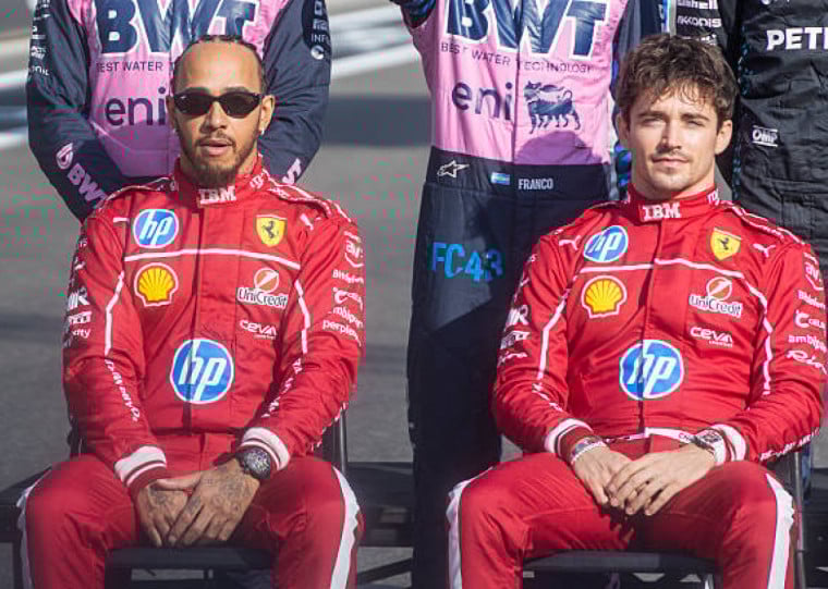 Leclerc e Hamilton conduzirão o shakedown após a cerimônia de apresentação dia 23 de janeiro