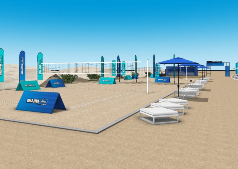 Áreas para prática esportiva serão instaladas nas praias