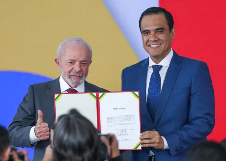 Lula convidou Gustavo Feliciano oficialmente para assumir o ministério na última quinta-feira