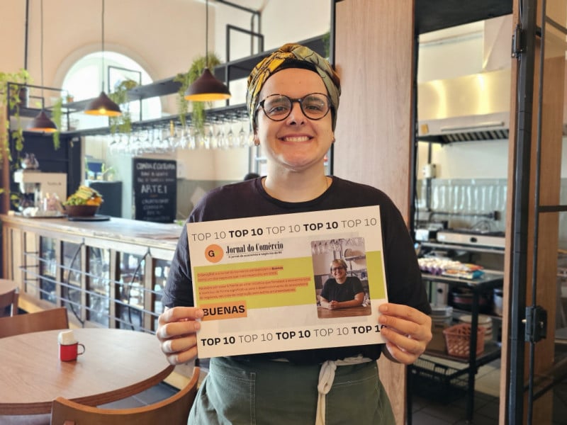 Carolina Kader, empreendedora &agrave; frente do Buenas<br />Foto: NATHAN LEMOS/JC