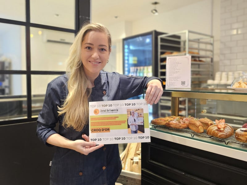 Cristiane Owicki &eacute; a propriet&aacute;ria da Croq D'or <br />Foto: NATHAN LEMOS/JC