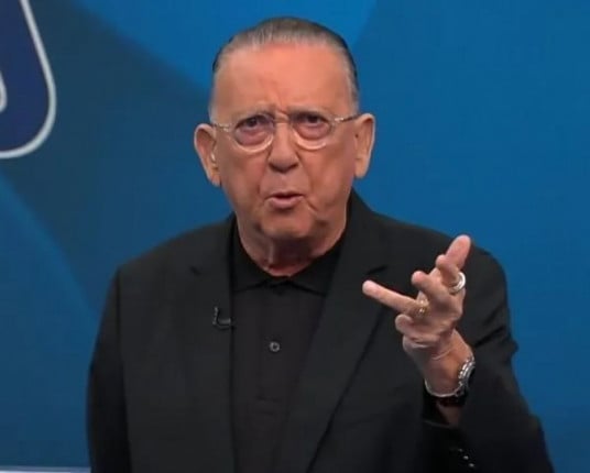 Galvão Bueno é internado em hospital em Londrina após passar mal na véspera de Natal