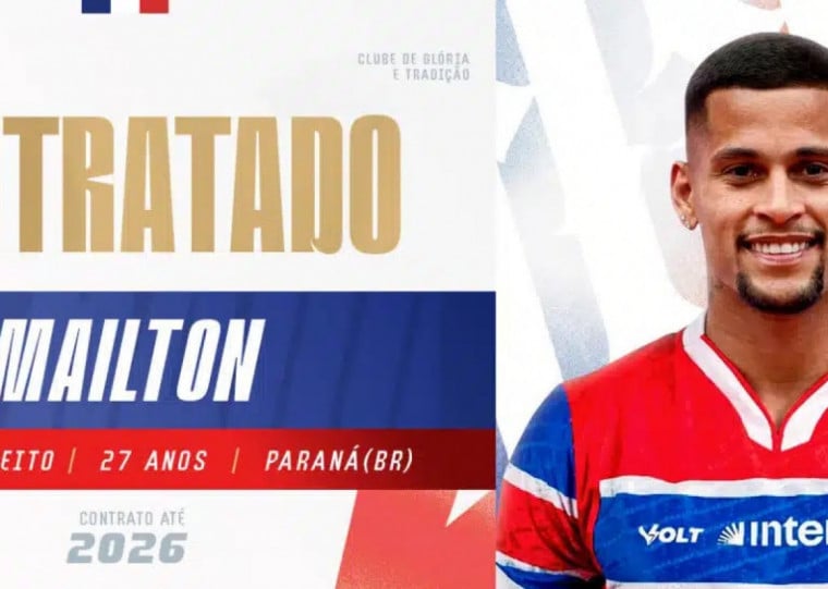 Mailton é a nova aposta do Fortaleza para 2026 em busca do acesso