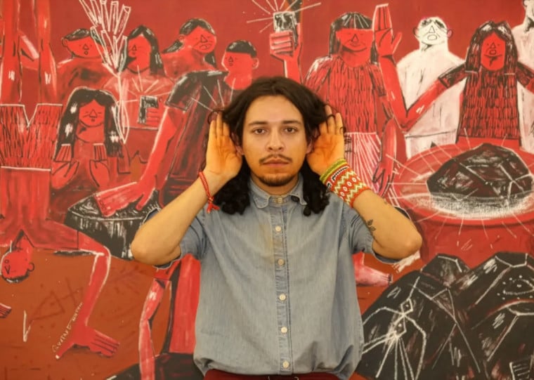 Com identidade visual de Gustavo Caboco, o podcast se consolida como uma ferramenta de fortalecimento das vozes originárias no Brasil e na América Latina