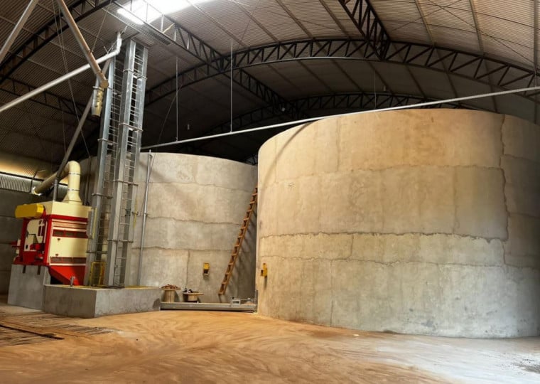 RS já tem 4.554 silos secadores instalados, com capacidade para 289,1 mil toneladas, beneficiando 4.684 famílias de agricultores 