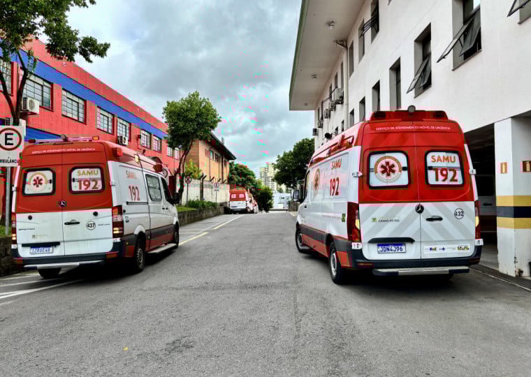 Duas ambulâncias vão ficar em quartéis dos Bombeiros para agilizar o atendimento