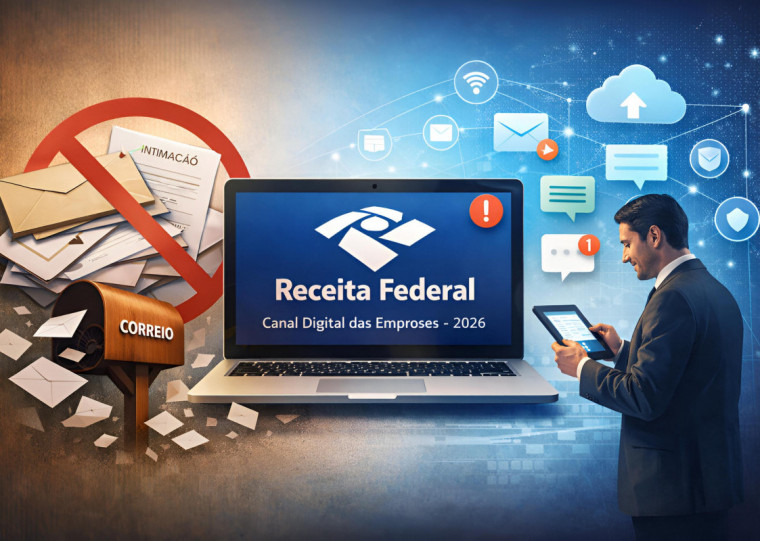Notificações oficiais serão feitas exclusivamente pelo Domicílio Tributário Eletrônico, e prazos passam a valer mesmo sem leitura da mensagem, encerrando de vez o envio de documentos em papel