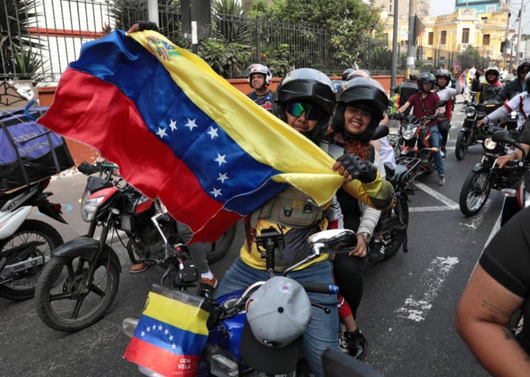 Manifestação é o primeiro protesto em larga escala na Venezuela desde que os EUA capturaram Maduro em uma operação militar em 3 de janeiro
