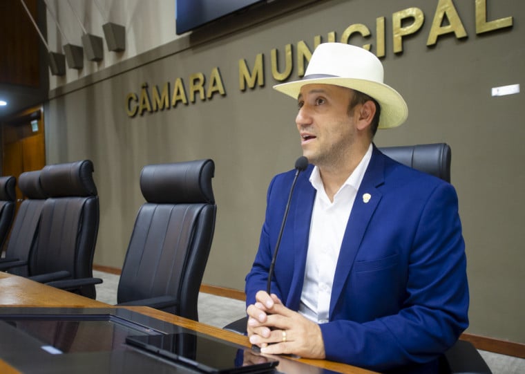 Vereador Moisés Barboza (PSDB) liderará o Legislativo em um ano marcado por eleições gerais e votação do Plano Diretor